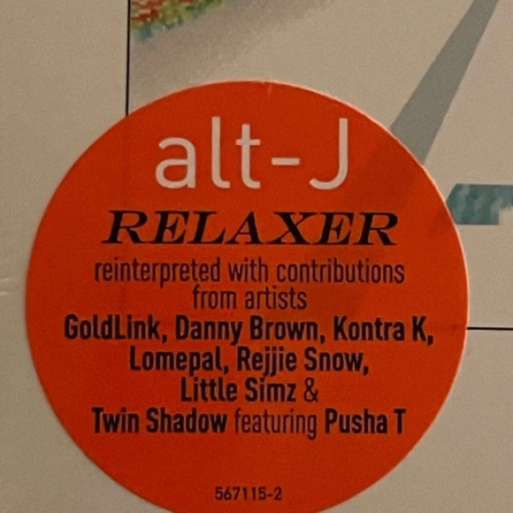 Alt J Reduxer Collaboration CD, Sealed NWT - Picture 3 of 4